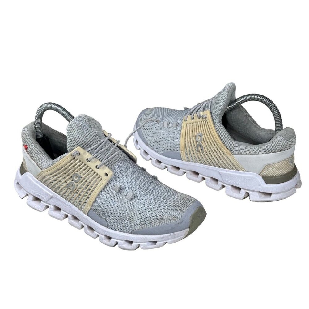 ON CloudSwift Glacier Grey Women's Running Shoes Size 9